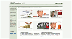 Desktop Screenshot of onlinehausverwaltung.at