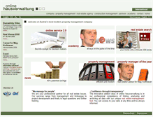 Tablet Screenshot of onlinehausverwaltung.at